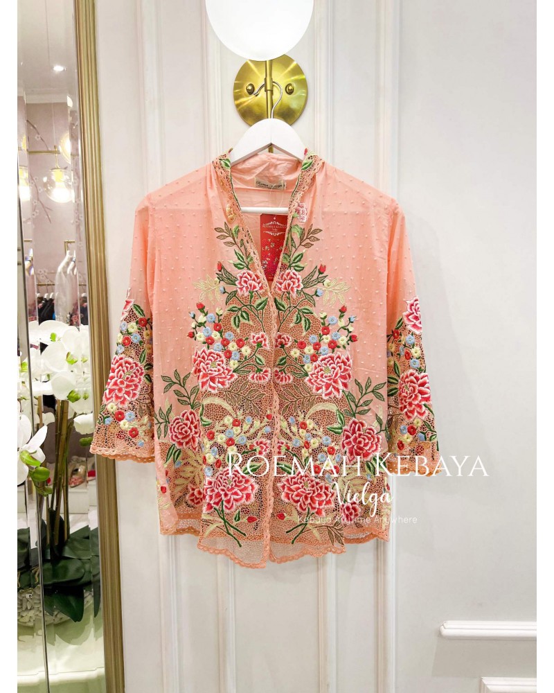 Kebaya Encim Dahlia Salem Muda Size M