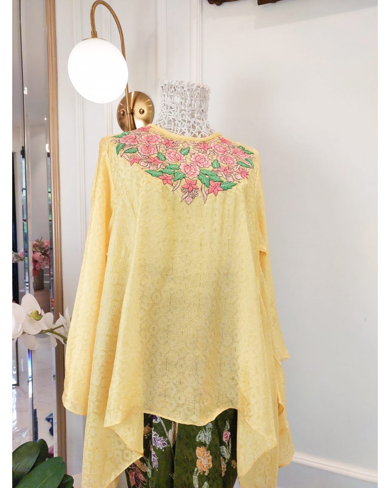 Kebaya Batwing Mawar Viskoes - Size L