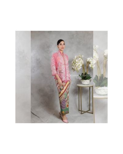 Kebaya Encim Anyelir Pink