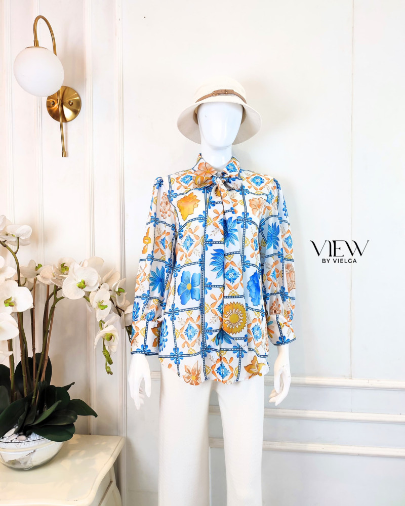 Blouse Talavera Putih VIEW_BY_VIELGA