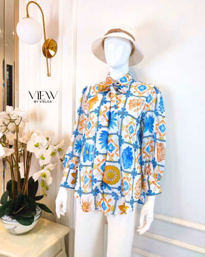 Blouse Talavera Putih VIEW_BY_VIELGA