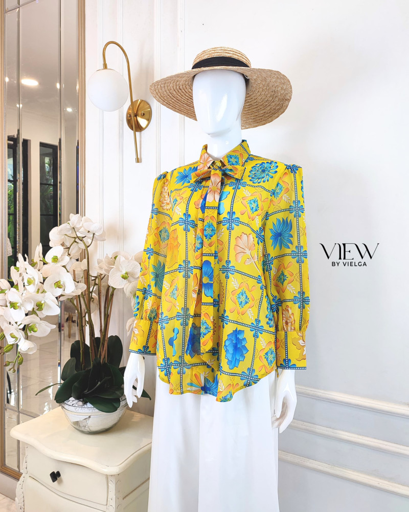 Blouse Talavera Kuning by VIEW_BY_VIELGA