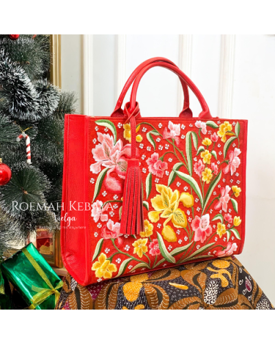 Bag Medium Orchid Merah