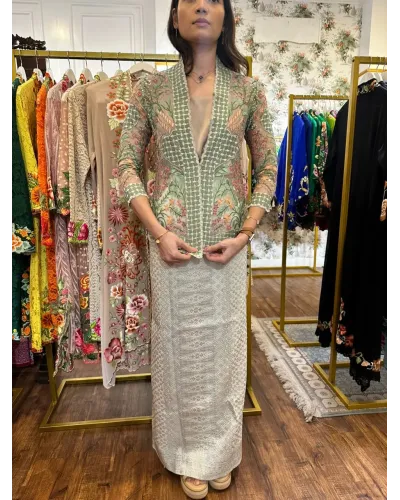 pesanan khusus Ibu Shazlin Zain (Kebaya custom)