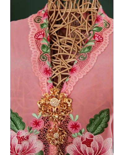 PESANAN KHUSUS CUSTOMER ERINA KEBAYA SET PINK