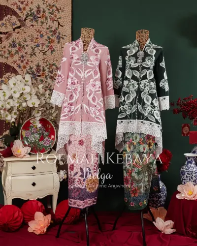 Kebaya Panjang Hidrangea