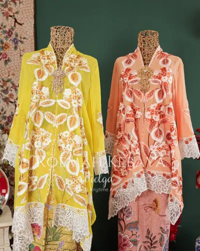 Kebaya Panjang Hidrangea