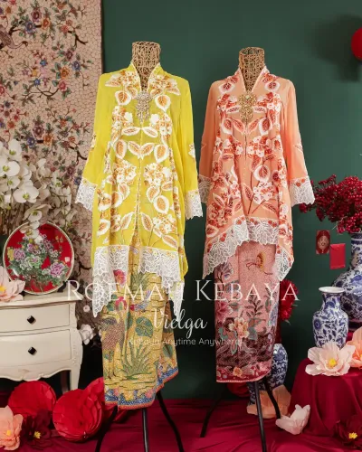 Kebaya Panjang Hidrangea