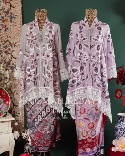Kebaya Panjang Hidrangea