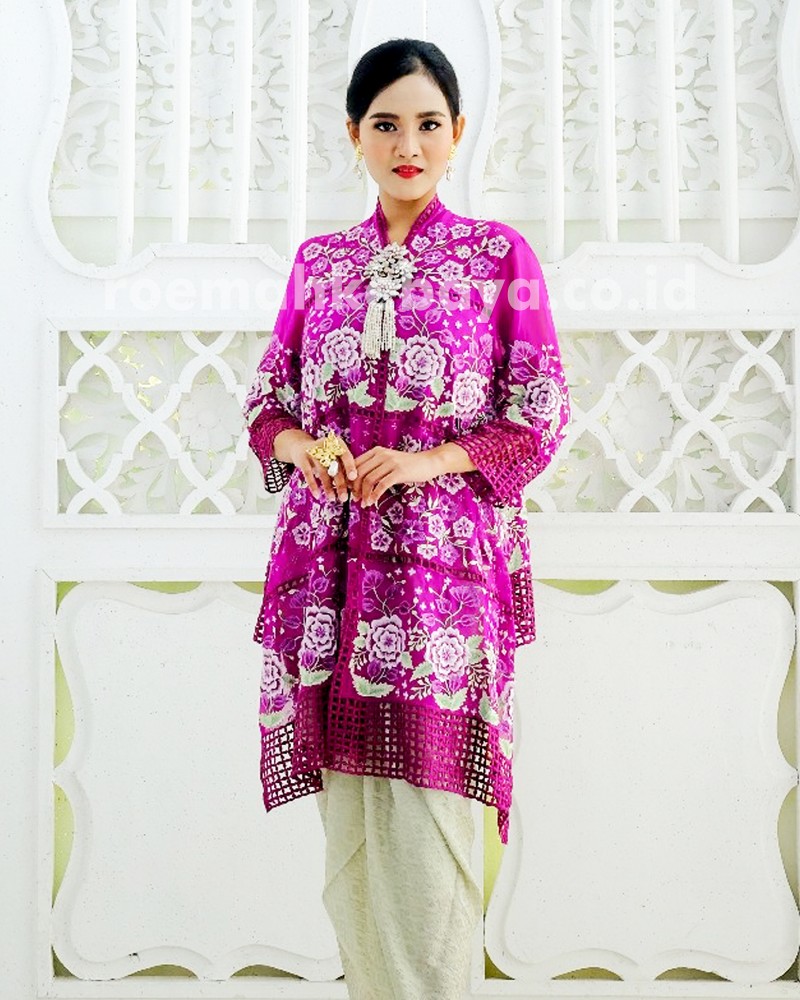 Jasmine & Rose Kawung Kebaya Series - Purple